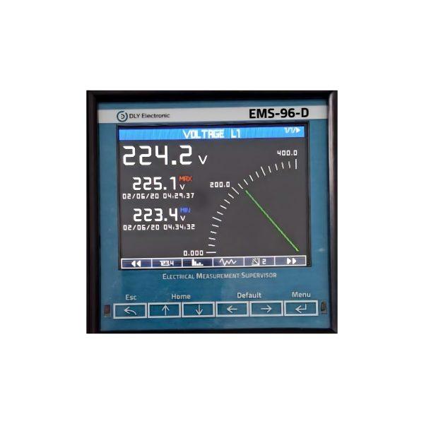 DLY EMS-96-D Güç Kalitesi Analizörü Özellikli Kaçak Akım Rölesi