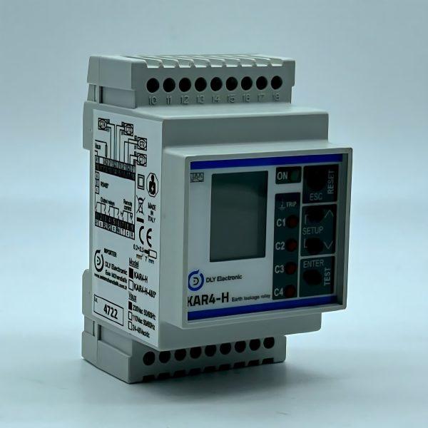 DLY KAR4-H-30 A Tipi Dijital Harmonik Filtreli Kaçak Akım Röleleri