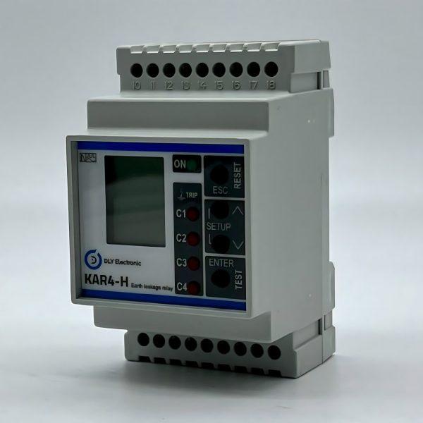 DLY KAR4-H-300 A Tipi Dijital Harmonik Filtreli Kaçak Akım Röleleri